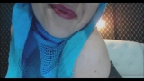Arabian Beauty Striping Everything But Hijab For Hot Pussy F