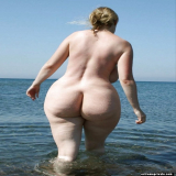 Naughty nudists in vacation snapshots
