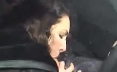 Arab Chick Sucks And Fucks In The Car