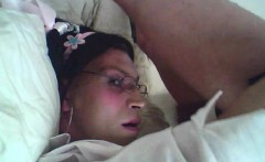 Crossdresser Sucks On Their Own Cock For Cam