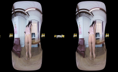 Virtual reality porn piss drinking for sexy babe Isabel Dark