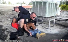 Cock sucking male police gay Apprehended Breaking and Enteri