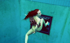 Hot Russian underwater babe Nina Mohnatka