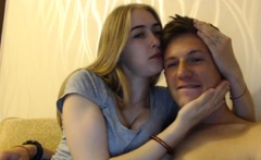 Webcam teen couple fucking on webcam