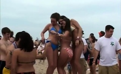 Nude Beach Goers Swim Play And Fuck Naked At The Beach