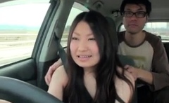 Asian Girl In Test Drive Sex Acts With Instructor