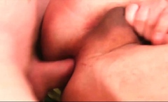 A teen twink cum tasting to finish