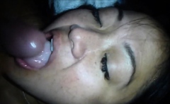 Horny girl fucked and cumshot