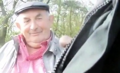 Grandpa in park