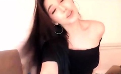 Naughty Asian Girl gets Naked on Webcam - Cam