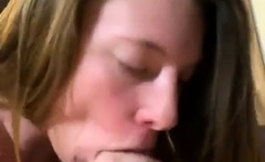 Brunette Hardcore Blowjob