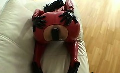 Horny Furious Latex Girl Fetish Hardcore